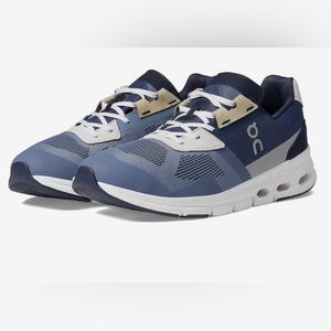 On Cloudrift Sneaker Metal/Navy- 7.5 Women’s